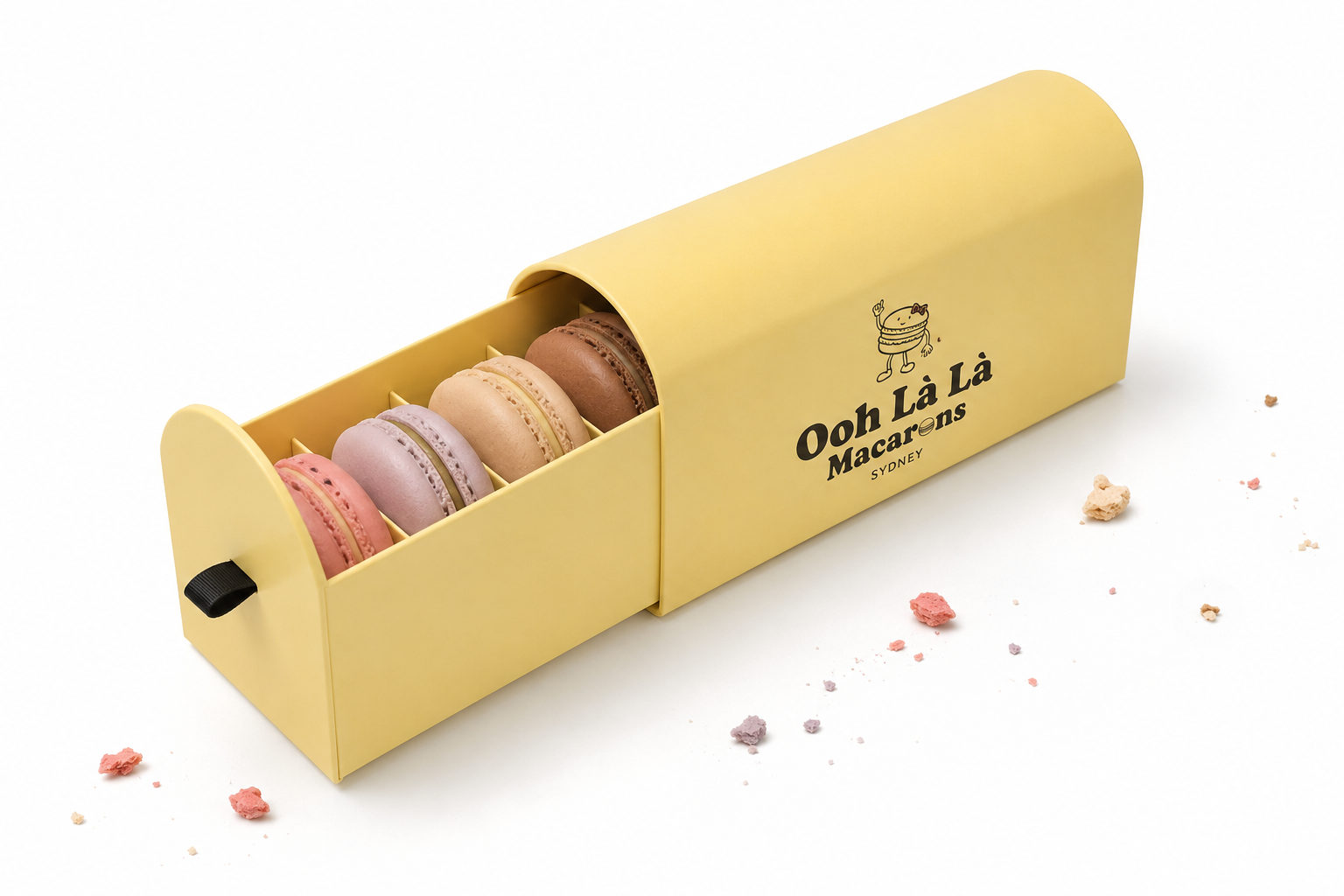 4 pack gourmet macarons