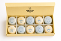 10 pack baby boy macarons